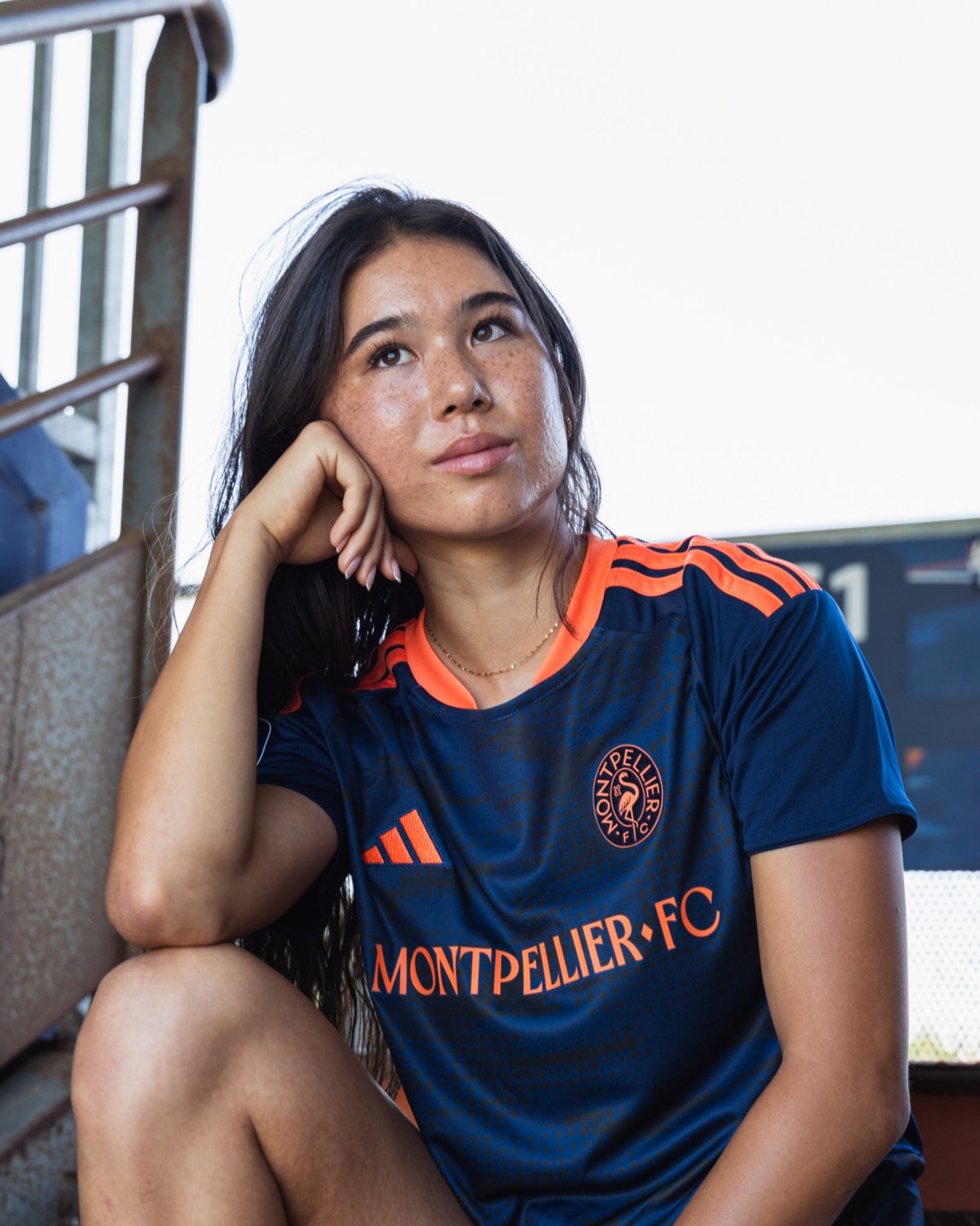 Maillot domicile porté "Montpellier FC" | Édition limitée