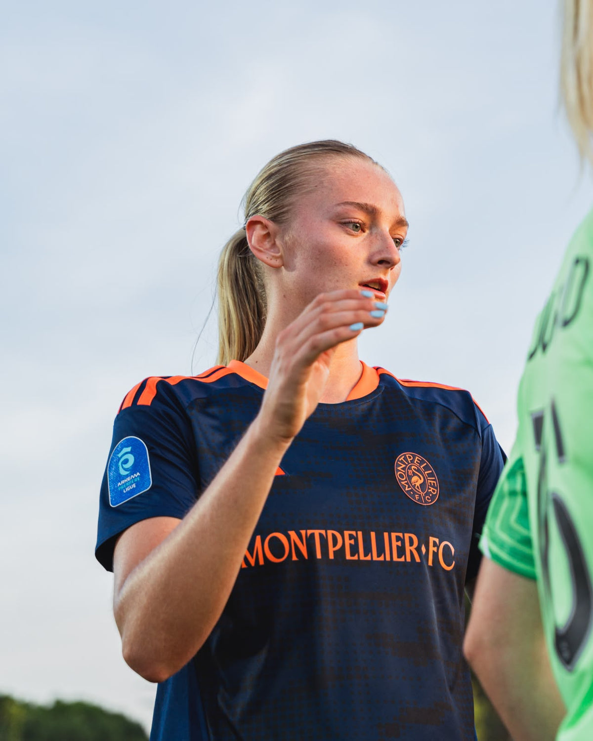 Maillot domicile porté "Montpellier FC" | Édition limitée